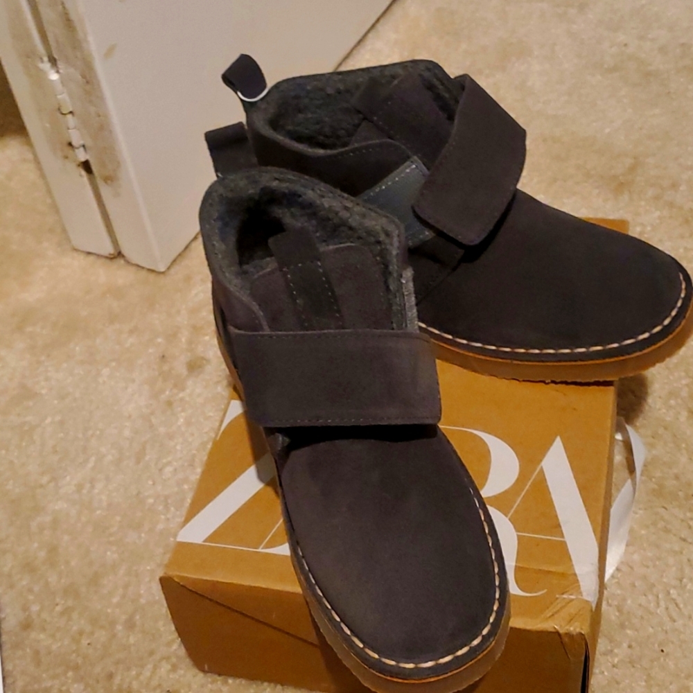 Zara kids suade ankle boots